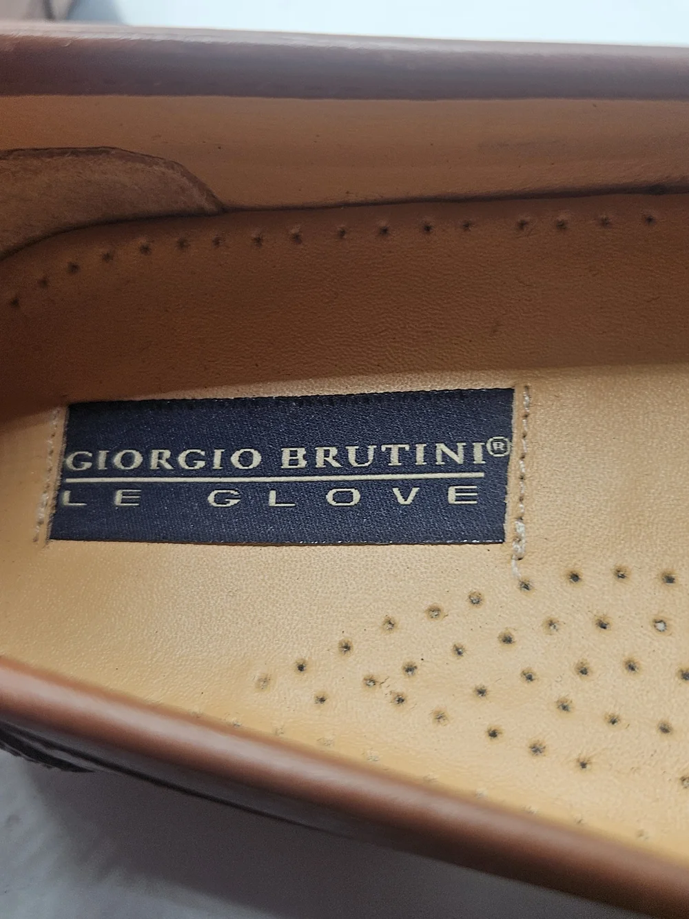 Giorgio Brutini Brown Woven Tassel Loafers 10.5